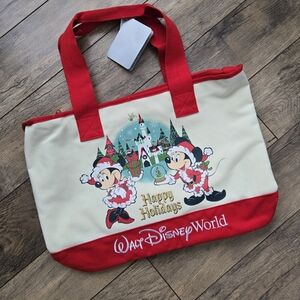Walt Disney World Christmas Tote/bag New With Tags